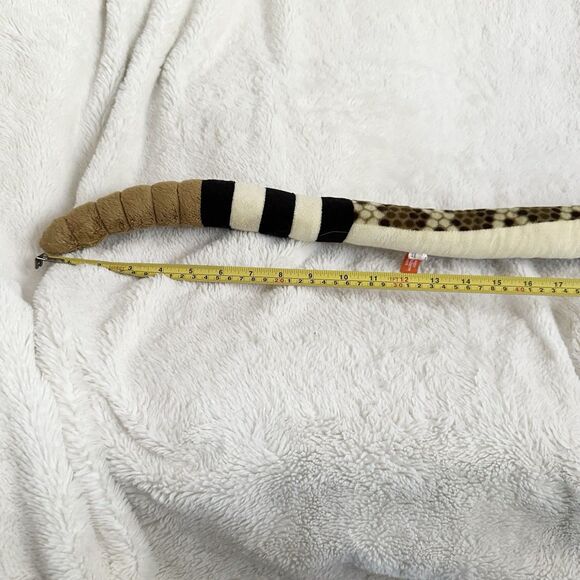 Wild Republic Diamondback Rattle Snake Rattlesnake Plush Realistic Reptile - Picture 5 of 6
